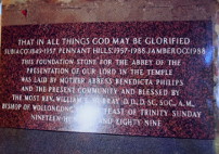 30th Anniversary of Opening & Blessing of The Abbey