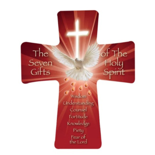 Cropped Cross Holy Spirit CR201CF