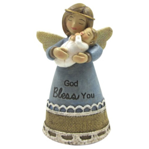 Cropped Little Blessing Angel - Baby Boy
