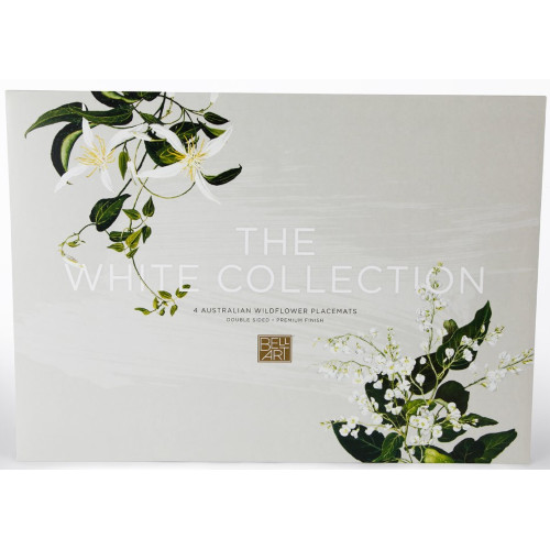 Cropped White Collection Placemats